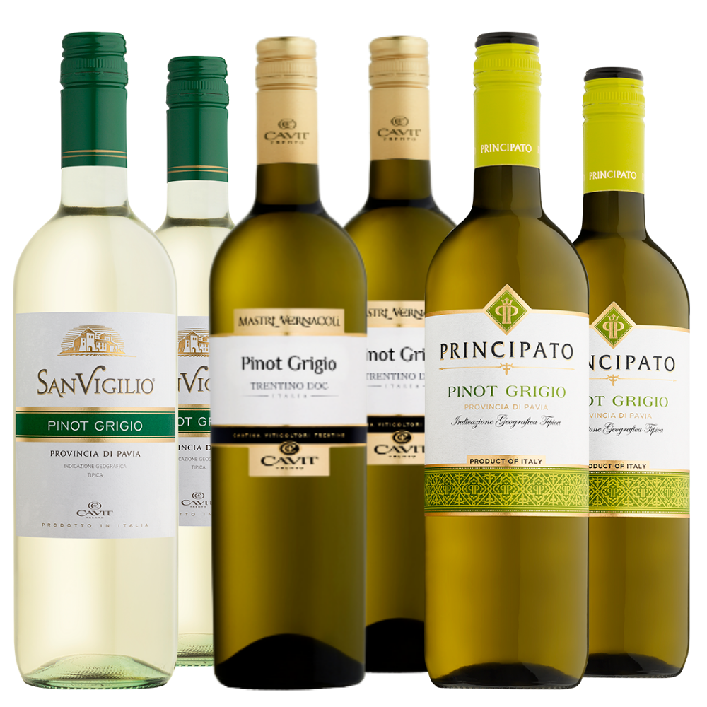 Ellie's Pinot Grigio Mixed Case of 6
